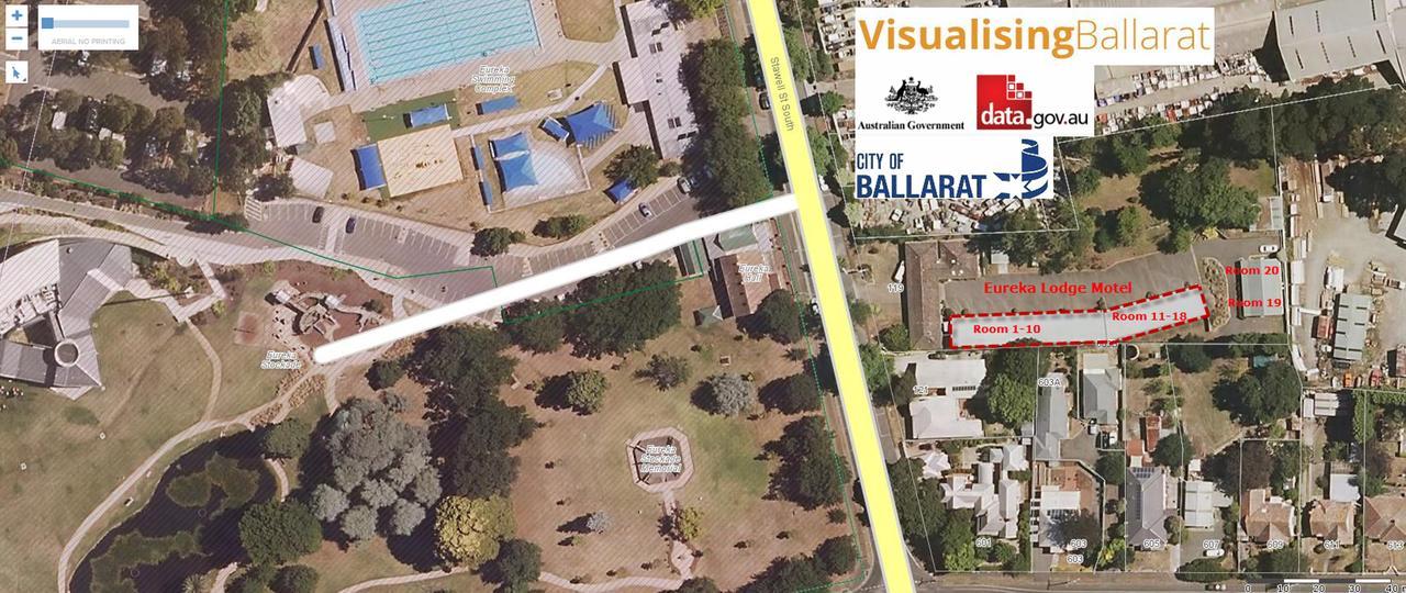 Ballarat Eureka Lodge Motel Dış mekan fotoğraf