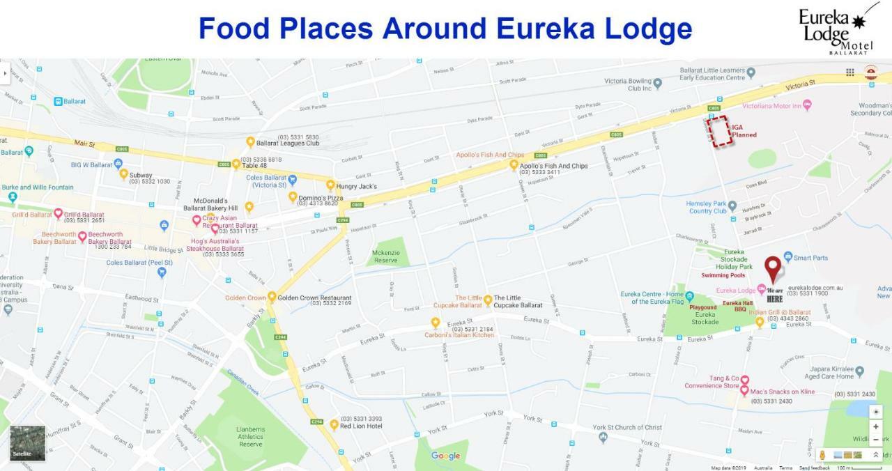 Ballarat Eureka Lodge Motel Dış mekan fotoğraf